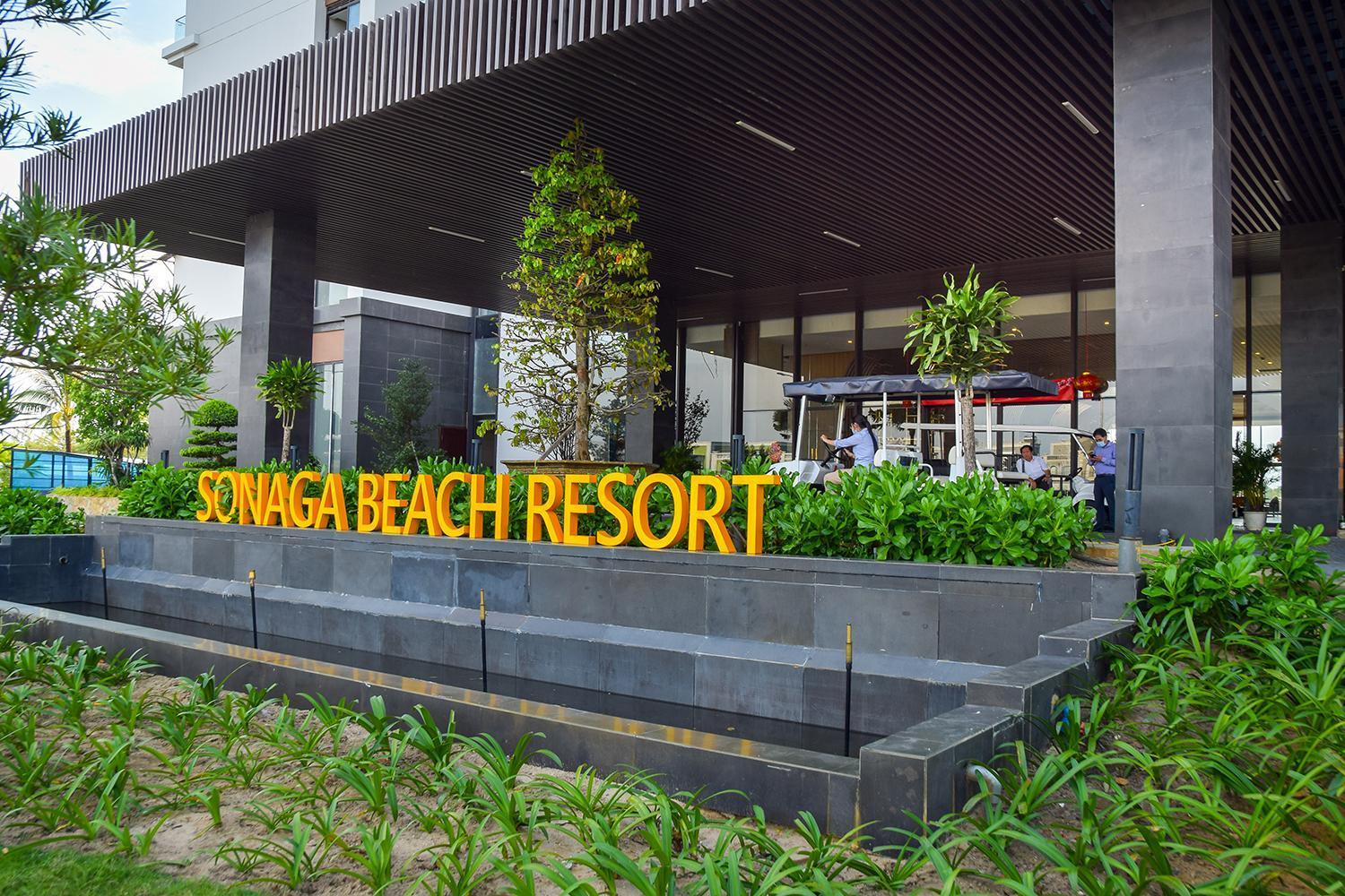 Sonaga Beach Resort & Villas Duong Dong Exterior foto